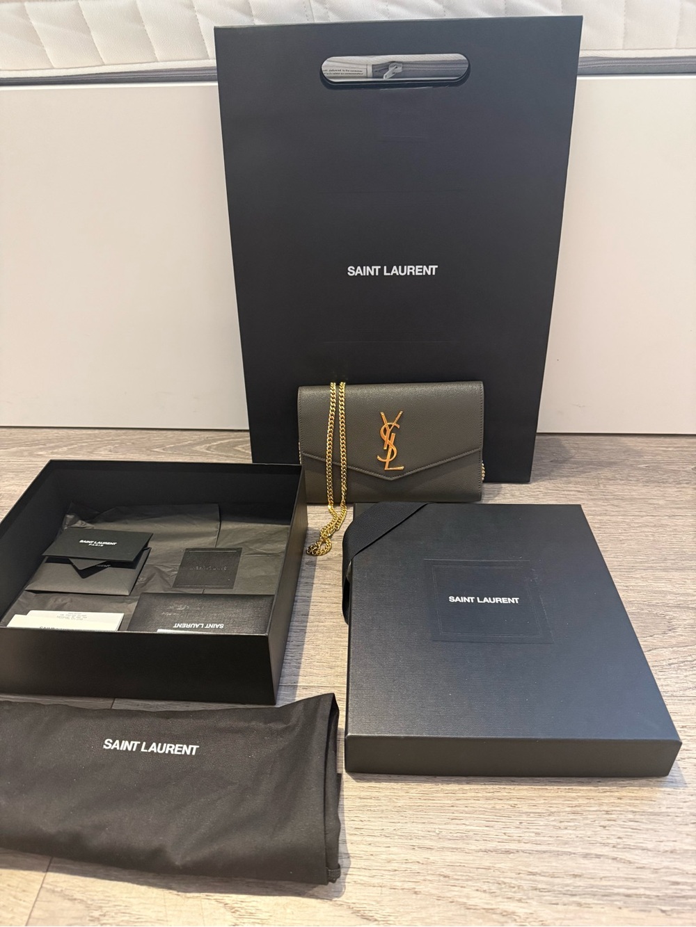 Saint Laurent WOC - dark grey